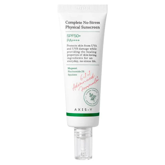 AXIS-Y Complete No-Stress Physical Sunscreen SPF50+ PA++++ 50 ml