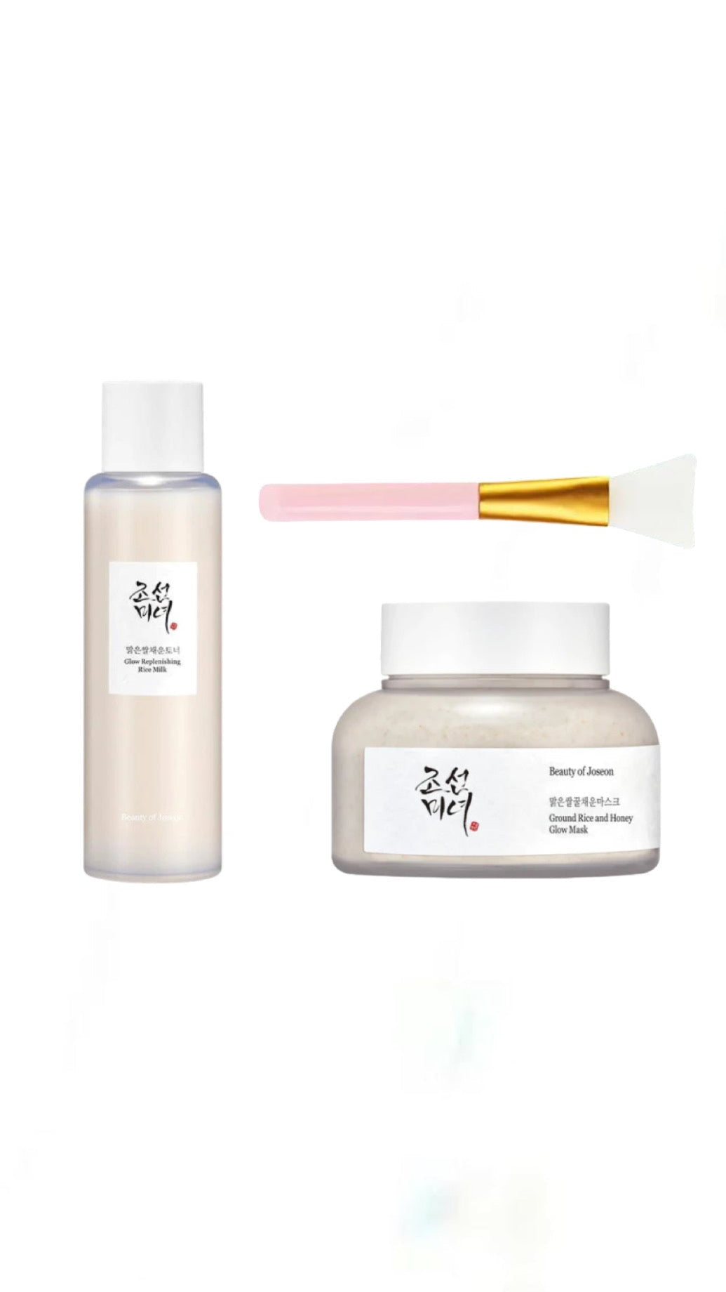 Beauty of Joseon Glow Replenishing Rice Milk & Ground Rice and Honey Glow Mask Set