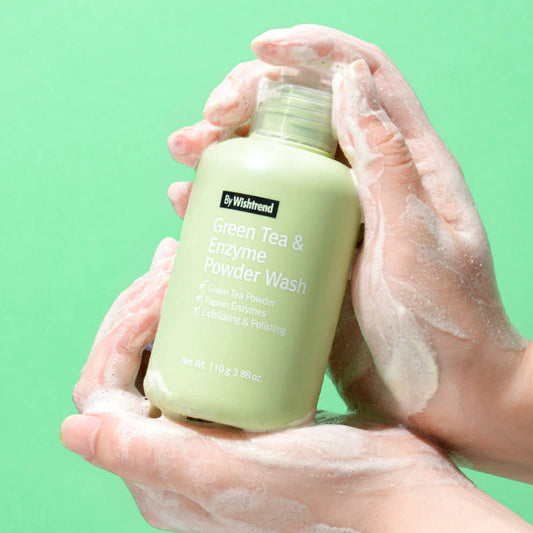 By Wishtrend Green Tea & Enzyme Powder Wash 110 ml