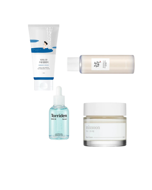 Starter Kit für trockene Haut: Deine Basisroutine für Feuchtigkeit & Schutz