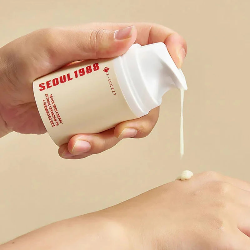 KSECRET Seoul 1988 Cream: Retinal Liposome 1% + Fermented Rice 50 ml