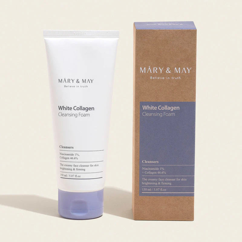 Mary & May White Collagen Cleansing Foam 150 ml