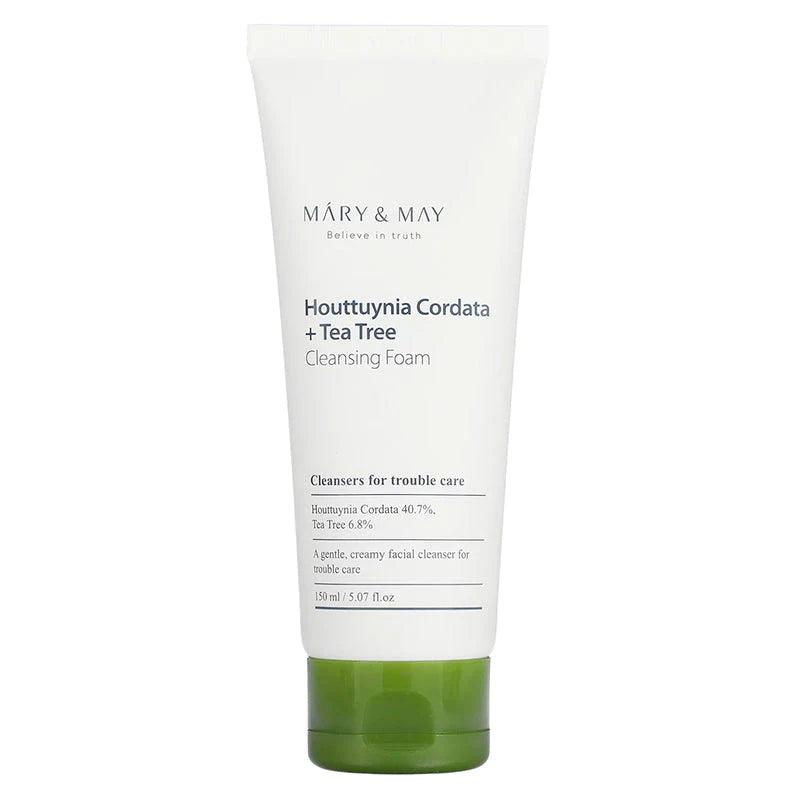 Mary & May Houttuynia Cordata + Tea Tree Cleansing Foam 150 ml