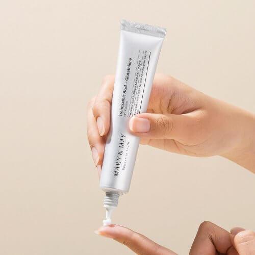 Mary&May - Tranexamic Acid + Glutathione Eye Cream 30 ml - Senses Korean Skincare