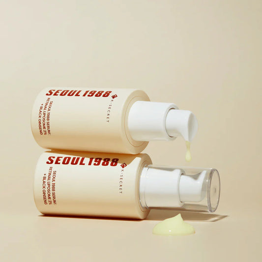 Антивозрастная сыворотка с ретиналем K-SECRET SEOUL 1988 Serum: Retinal Liposome 2% + Black Ginseng 30 мл