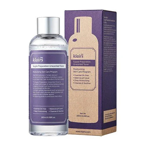 Klairs Supple Preparation Unscented Toner 180 ml
