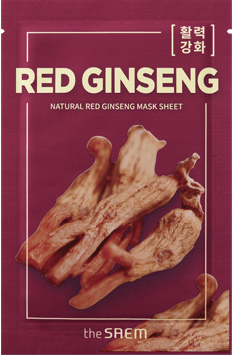 THE SAEM Natural Red Ginseng Mask Sheet 1 St. - Senses Korean Skincare