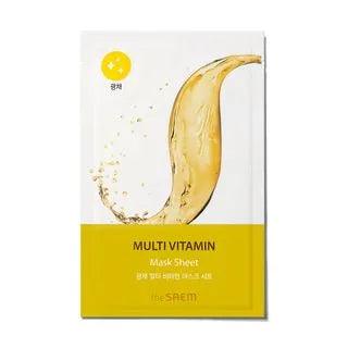 The Saem - Bio Solution Radiance Multi Vitamin Mask Sheet 1 Stk. - Senses Korean Skincare