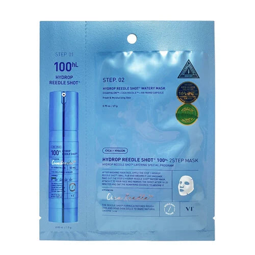 VT Cosmetics - Hydrop Reedle Shot 100hL 2-Step Mask