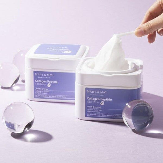 MARY&MAY Collagen Peptide Vital Mask 30 Stk. Gesichtsmaske Mary & May