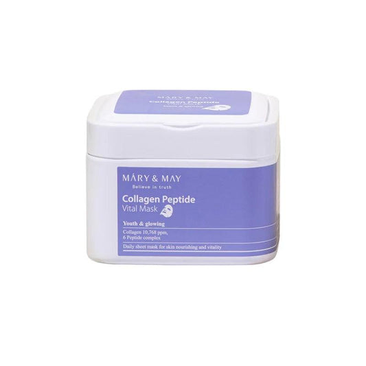 MARY&MAY Collagen Peptide Vital Mask 30 Stk. Gesichtsmaske Mary & May