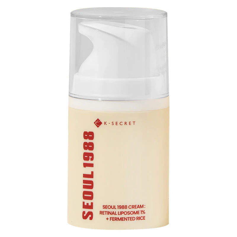 KSECRET Seoul 1988 Cream: Retinal Liposome 1% + Fermented Rice 50 ml