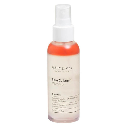 MARY&MAY Rose Collagen Mist Serum 100 ml - Senses Korean Skincare