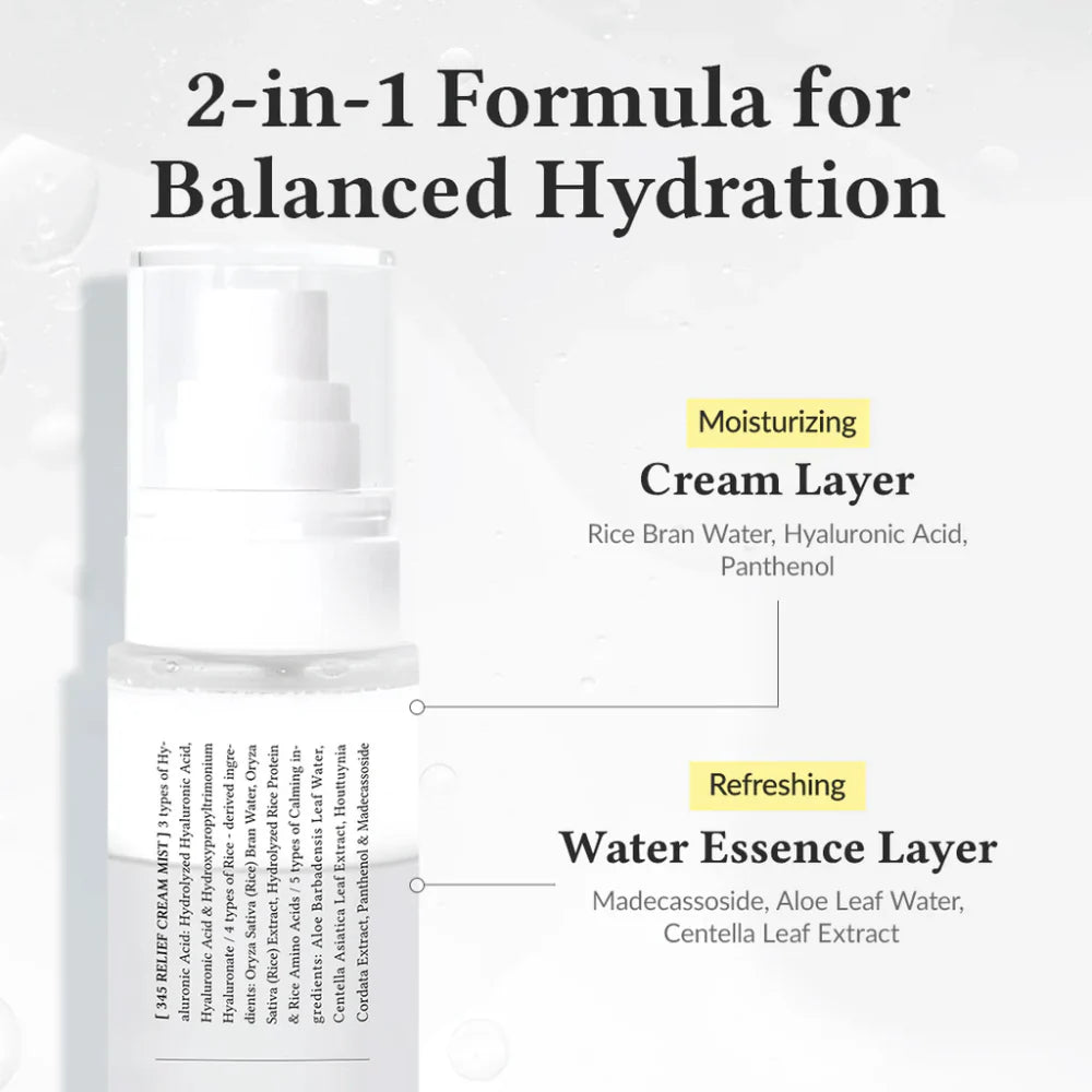 Dr. Althea 345 Relief Cream Mist 100 ml
